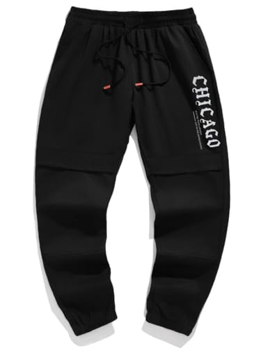Image of TAGDO Men's Casual Drawstring Joggers, Fashionable Workwear Style (2035)