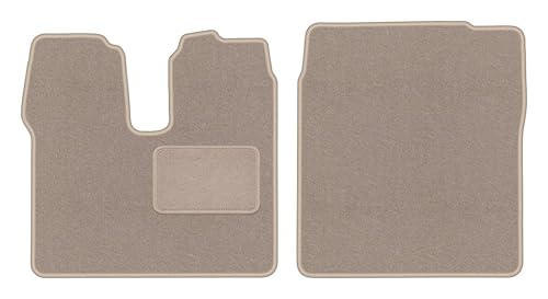 Tapis de voiture en velours beige pour Man TGX le confort des routiers