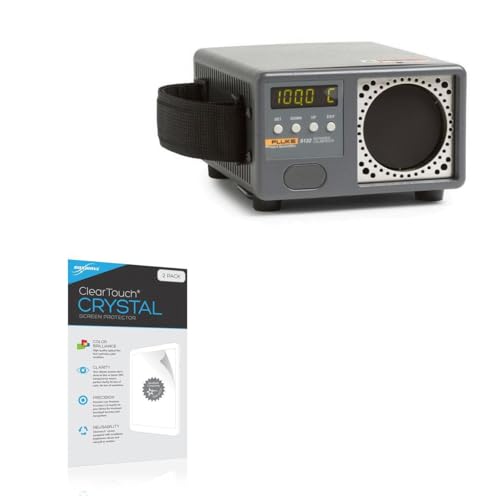 BoxWave Screen Protector Compatible with Fluke 9132 - ClearTouch Crystal (2-Pack), HD Film Skin - Shields from Scratches