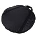 RainbowBeauty Cymbal Gig Bag torba do przenoszenia pałka perkusyjna przenośna tkanina Oxford kij do przechowywania torba wyściełana torba na talerz z uchwytami do noszenia - czarna