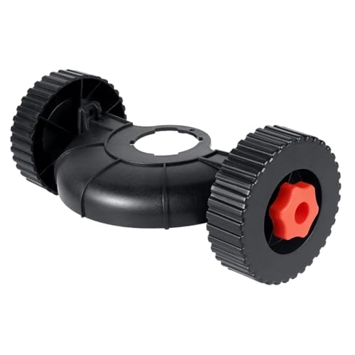 GjnjfdF Ruedas Desbrozadoras | Accesorios Ajustables para Deshierbe | Piezas para Cortacésped de Jardinería Patio Granja Césped y Áreas Exteriores