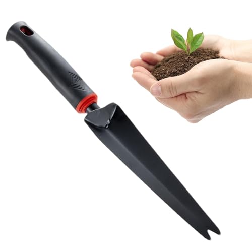 Pala de Drenaje de raíces,Pala de raíces de jardinería - Palas de jardinería de Acero al Carbono para Herramientas para Plantas en macetas - Agarre ergonómico, Herramientas para Plantar Flores