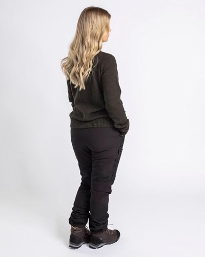 PINEWOOD Damen Caribou TC Hose, Schwarz, 40