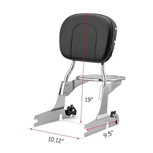 Sissy bar Softail Springer dossier passager confortable contre mal de dos - 2