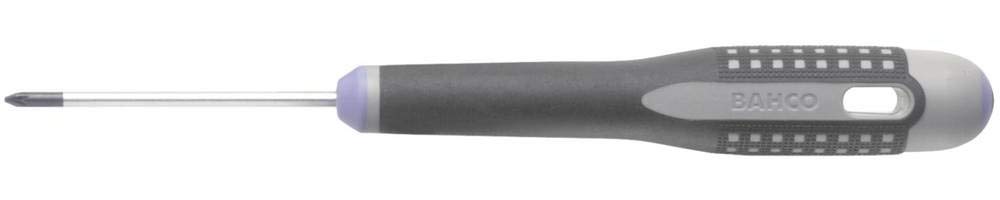 Bahco Ergo Pz2X100 Screwdriver, Multi-colour, 222 mm