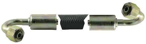 All States Compresor de línea de manguera de aire acondicionado a secador receptor compatible con Case IH 5120 5130 5140 5150 5220 5230 5240 5250