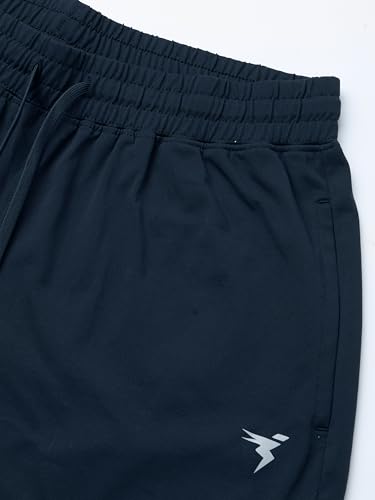 Image of TECHNOSPORT Mens Regular Fit Solid Shorts for Gym, Workout & Sports with Anti Microbial, Techno Dry