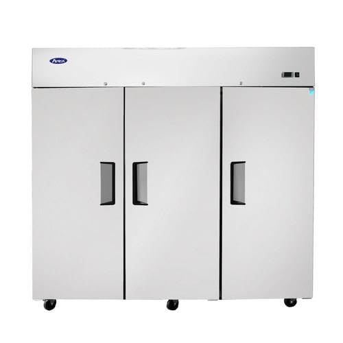 3 Door Stainless Steel Freezer Commercial Freezer MBF-8003