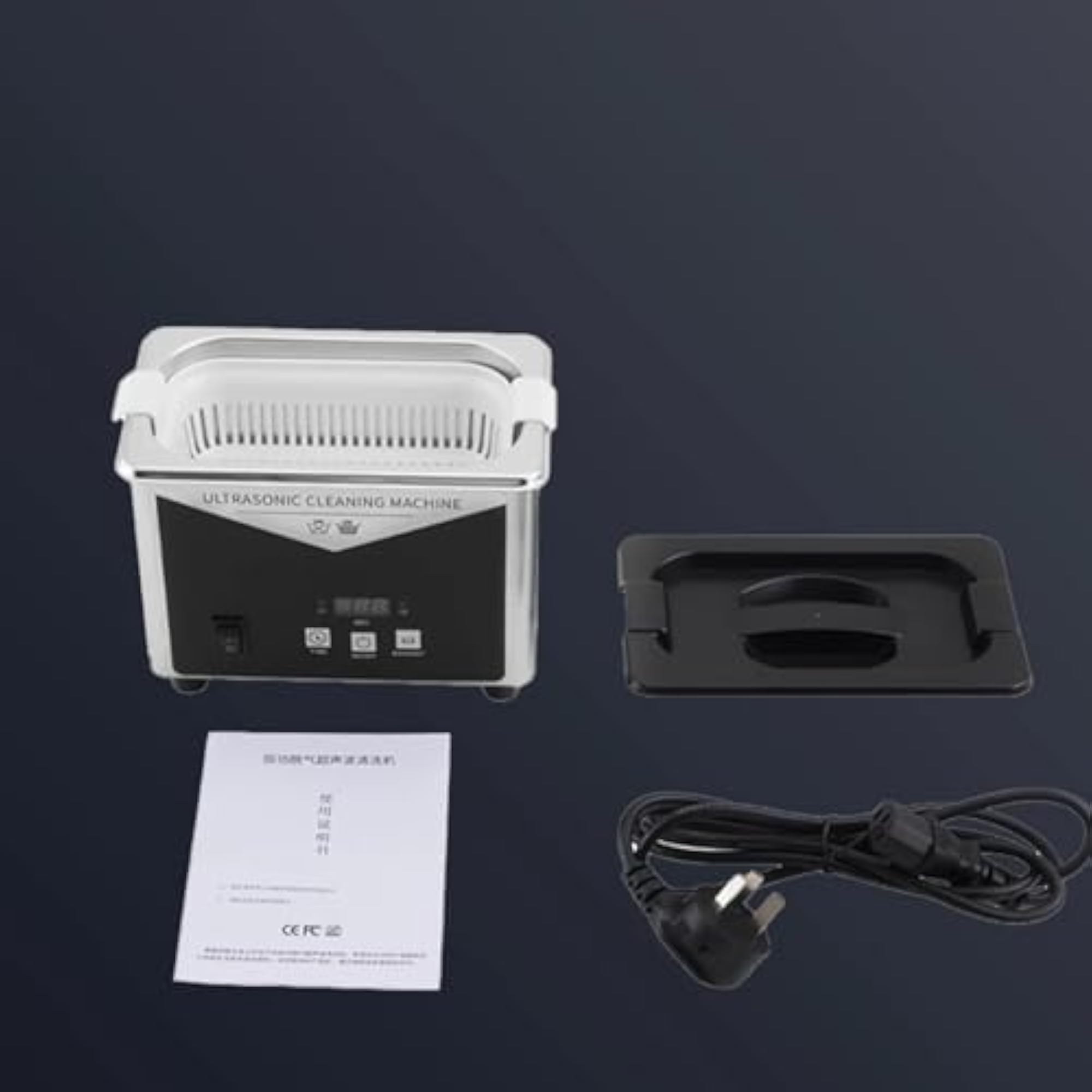 0.8L Ultrasonic Cleaner, 45KHZ Timing Cleaning Machine