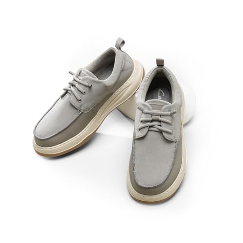 Image of CELE Mens Slip On Casual Dress Shoes Wide Walking Sneakers Orthopedic Boat Loafers with Arch Support Comfortable Lightweight Non Slip