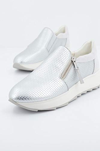 Geox D Gendry A, Scarpe da Ginnastica Basse Donna