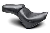 Mustang Motorcycle Seats 76641 Wide Touring One-Piece Seat for Honda VT1300C Sabre 2010-'13, Stateline 2010-'16 & Interstate 2010-'15, Original, Black