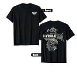 The Legend Of Zelda Hyrule Crest And Map T-Shirt