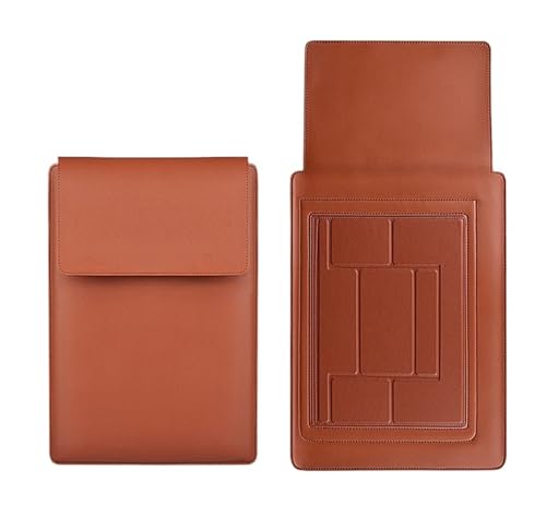 Support multifonction ordinateur portable marron housse dissipation de la chaleur