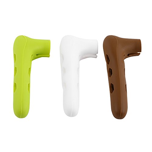 YUMILI Home Doorknob Safety Cover Silicone Doorknob Case Safety Door Handle Cover for Protecting Baby Anticollision(brown) - Image 4