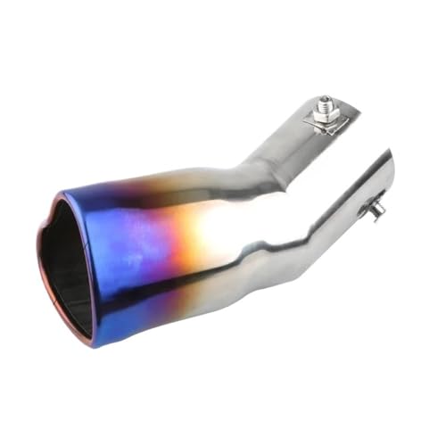 Enjoliveur d'échappement silencieux de tuyau robuste avec sortie arrière en inox