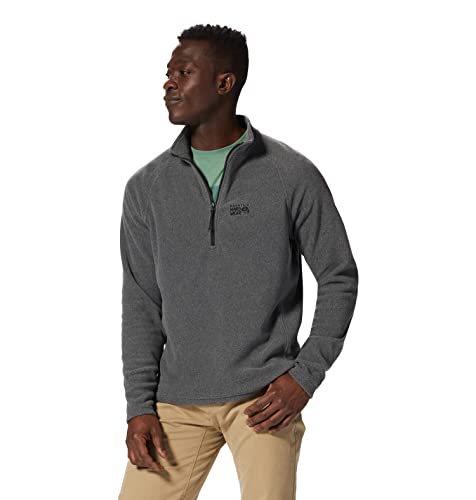 Image of Mountain Hardwear Men's MHW Logo 1 /4 Zip for Travel, Camping, and Casual Wear