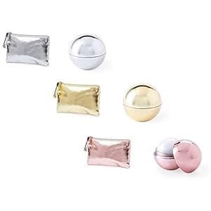 30 Monederos Metalizados + 30 Bálsamos labiales, surtido en colores. Lip gloss boda. detalles originales boda, monederos…