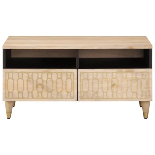 Table basse en bois de manguier au charme authentique - 3