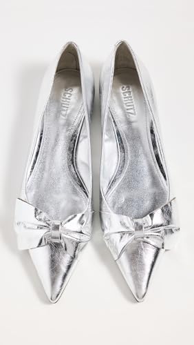 SCHUTZ Women's Lyla Half Bow Flats4