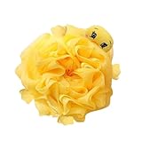 Spugna da bagno per bambini – Scrubber delicato, detergente per il corpo in schiuma morbida, scrubber per la schiena della doccia in rete colorata | Giocosa spugna da bagno per bambini per il lavaggio