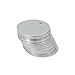 StayMax Round Aluminum Blank Tags Stamping Blanks Engraving Blanks 25 Pack (Siver)