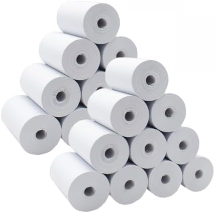 Kit 20 Bobinas Térmica Para Mini Impressora Térmica e Máquinas de...