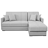 🛋️Nicole il divano letto con chaise longue reversibile a 3 posti è perfetto per essere utilizzato sia come divano che come letto. La seduta del divano è estremamente confortevole, ben rifinito e di ottima qualità. Sarà il compagno perfetto per le tue serate davanti alla tv;