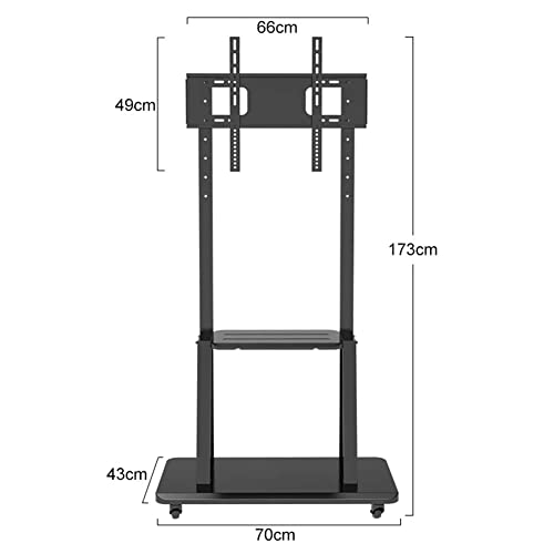 Soporte Universal Móvil para TV con Ruedas 32-70 Pulgadas miniatura 3