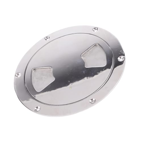 Plaque de pont ronde en acier inoxydable 316 pour réparer la trappe de cale