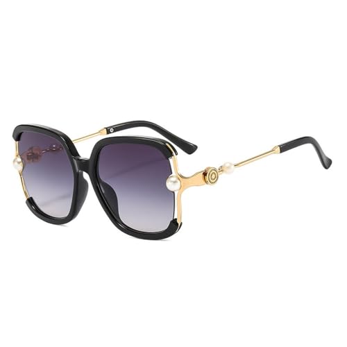 Lunettes de soleil carrées anti-éblouissement UV400 pour femme contre la fatigue visuelle
