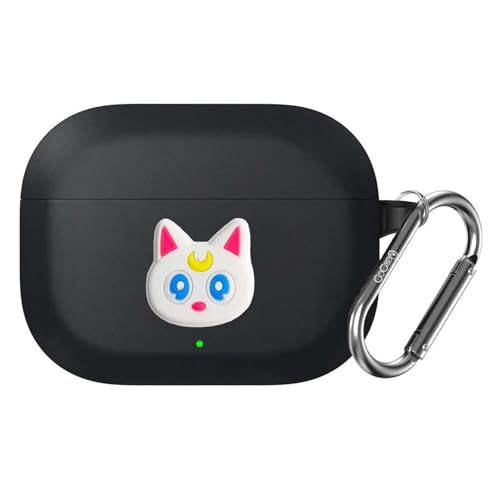 Image of Soft Silicone Case Cover Compatible for OnePlus Nord Buds 3r (White Cat)