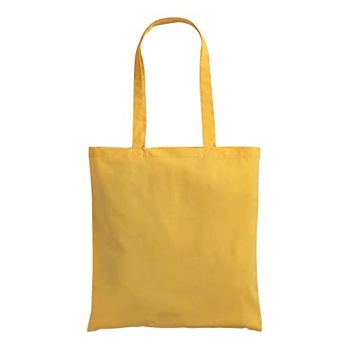 Artexia Tote Bags for Women - The Tote Bag Cotton - Canvas Tote Bag, Yellow, L - Image 3