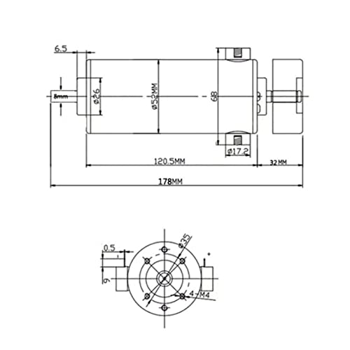 Moteur de broche CNC 500W pour reussir vos gravures de bois dans l'atelier