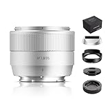 TTARTISAN 35 mm F1.8 II für E-Mount Silver, AF 35 mm f/1.8 APS-C Objektive (E, Silber)