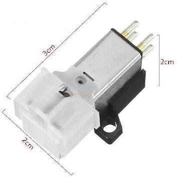 TechPlay Phonograph Needle For Audio-Technica At3600L Phonograph Cartridge Standard Mount Magnetic Cartridge Replacement Stylus for DJ Turntable Cartridges