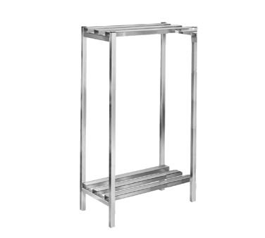 Channel DR2448-2 Dunnage Shelving, All-Welded, Channel Style, 2 Tier Shelf, 48