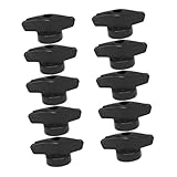 TOGEVAL 10pcs Cymbal Knobs and Sleeves Plastic Drum Kit Accessories for Easy Installation and Repair for All Drum Kits