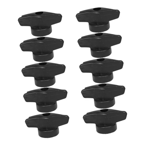 TOGEVAL 10pcs Cymbal Knobs and Sleeves Plastic Drum Kit Accessories for Easy Installation and Repair for All Drum Kits