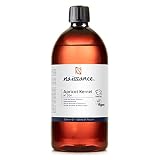 Naissance Aprikosenkernöl (Nr. 204) - 900ml - Natürlich, Vegan, Gentechnikfrei - Feuchtigkeitsspendend, Pflegend für Gesicht, Haare, Lippenbalsam, Körper, Massage, Kosmetik, Hautpflege