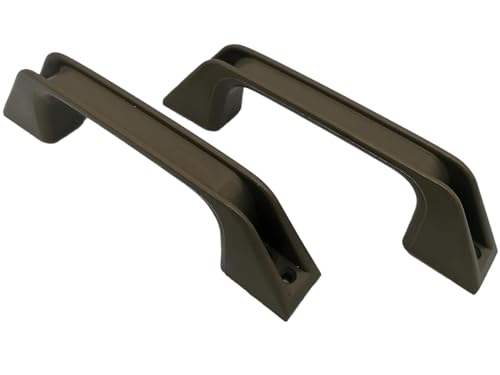 CR-MOESANCO® 2 poignées de manœuvre pour caravane, poignée de mouvement (marron verdâtre)