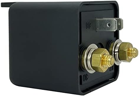 irhapsody Relay 120A, 12V Continuous Duty Relay, 4 Pin High Current Relay, Split Charge Relay Switch, Spst High Power On/Off Heavy Duty Starter Relay