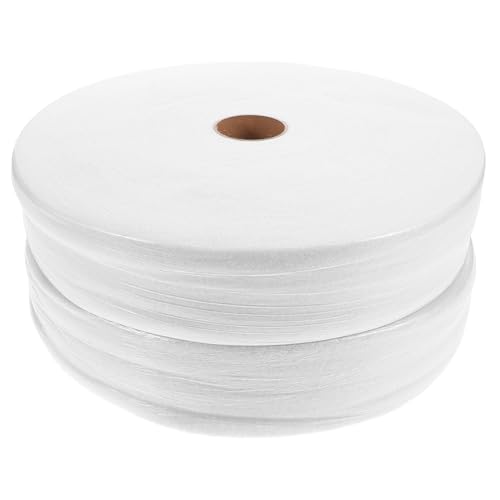 Veemoon 2 Rolls Cotton Batting for Quilts Rugs and Durable Needle Punched Cotton for DIY Sewing and Handicrafts Roll for All Seasons