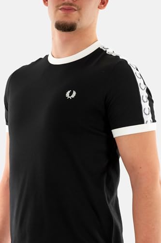 FRED PERRY T-shirt mm TAPED RINGER Uomo L