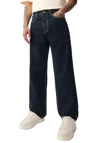 Jean coupe ample Orion bleu idéal pour le style décontracté au quotidien