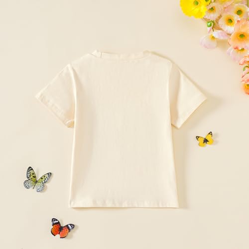 Little Girl Shirts Mama's Girl Tee Shirt Top Summer Short Sleeve Clothes 2-7 Years3