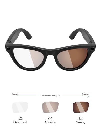 Image of Mryok Replacement Lenses Compatible with Ray-Ban Meta Skyler RW4010 52mm / Gen 2 RW4014 52mm Smart Glasses, HD Polarized
