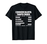 commercialista tariffa oraria fiscalista consulente maglietta