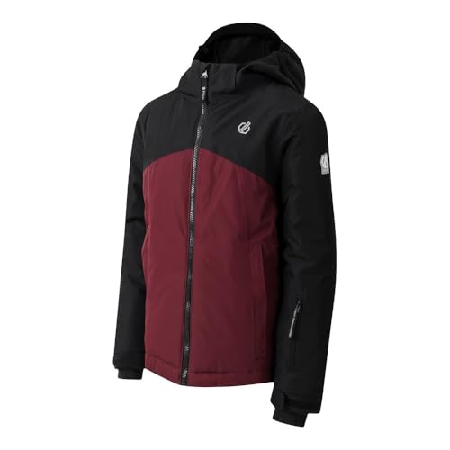 Dare2b Unisex Kids Impose V Ski Jacket, Black Fig, 14 Years EU - Image 8