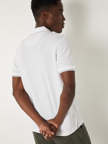 Image of Max Men's Polycotton Half Sleeves Regular Fit Solid Polo T-Shirt